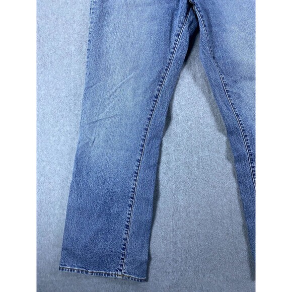 Gap Bootcut Jeans Women's 27 Blue Denim Stretch Flat Front 5-Pockets Y2K Casual - Picture 7 of 16